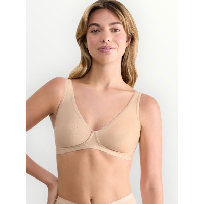 ΣΟΥΤΙΕΝ SLOGGI BASIC+ SOFT BRA ΜΠΕΖ CUP B