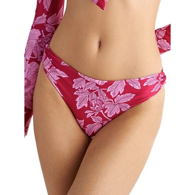ΜΑΓΙΟ BLU4U 'COUTURE BLOOM'’ BIKINI SLIP FLORAL 