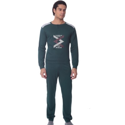 ΠΥΤΖΑΜΑ  ΙΝΤΕΡΛΟΚ MARIO-UOMO BROOKLYN KYΠΑΡΙΣΣΙ