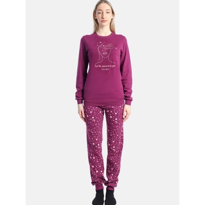 ΠΥΤΖΑΜΑ ΒΑΜΒΑΚΕΡΗ DREAMS ΣΕΛΗΝΗ ΒΥΣΣΙΝΙ