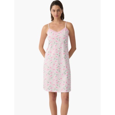 ΝΥΧΤΙΚΟ ΒΑΜΒΑΚΕΡΟ MINERVA TULIPS ΕΚΡΟΥ/ΡΟΖ