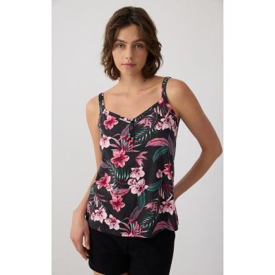 ΠΥΤΖΑΜΑ ΒΑΜΒΑΚΕΡΗ MINERVA EXOTIC FLORAL