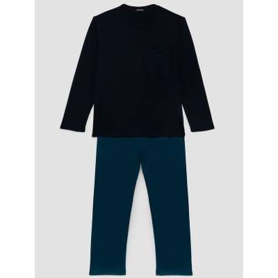 ΠΥΤΖΑΜΑ ΒΑΜΒΑΚΕΡΗ MINERVA  CLASSIC MAΡΙΝ