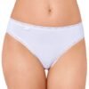 Κυλοτάκι Sloggi 24/7 Cotton Lace Tai 3 τεμ. Λευκό