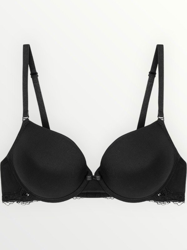 Σουτιέν Triumph Push Up Lovely Micro WHUM Μαύρο - Image 5