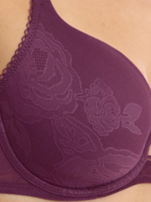 Σουτιέν Triumph Wild Rose Sensation WP Μελιτζανί - Image 3