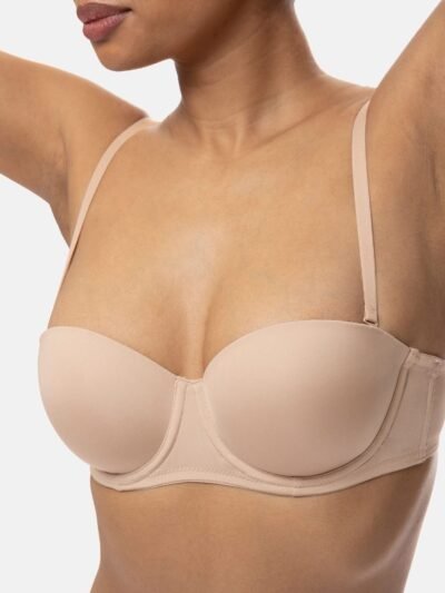 Alternative view of Σουτιέν Dorina Strapless Michelle Μπεζ