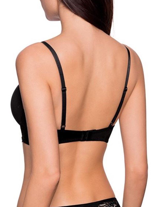 Σουτιέν Dorina Super Push-Up Claire Μαύρο - Image 3