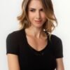 Μινέρβα Κοντομάνικο Βαμβακερό Φανελάκι Μοτίφ Μαύρο - Σετ 2 Τεμαχίων - Image 2
