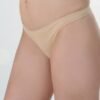 Κυλοτάκι String Fay βαμβακερό Μπεζ - Image 2