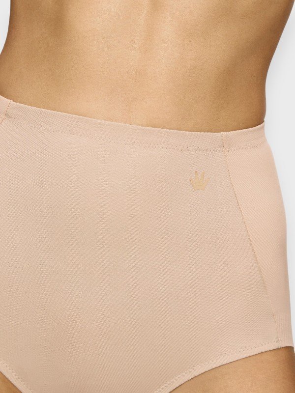 Λαστέξ Ήπιας Σύσφιξης Triumph Becca High Panty Μπεζ - Image 4