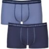 Boxer Sloggi Hipster 2 τεμ.  Μπλε σκούρο/Σίελ