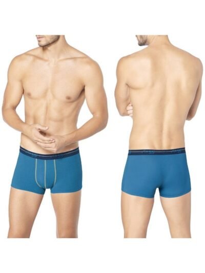 Alternative view of Boxer Sloggi Hipster 2 τεμ.  Σκούρο μπλε/Τυρκουάζ