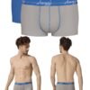Boxer Sloggi Hipster 2 τεμ.  Ανοιχτό μπλε/Γκρι