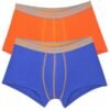 Boxer Sloggi Hipster 2 τεμ.  Ρουά/Πορτοκαλί