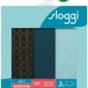 Sloggi 24/7 Weekend Hipster V003 Μαύρο/Πετρόλ/Ανοιχτό μπλε - Image 4