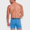 Boxer Sloggi Short 2 τεμ. Πετρόλ/Σιέλ ανοικτό - Image 3