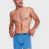 Boxer Sloggi Short 2 τεμ. Πετρόλ/Σιέλ ανοικτό - Image 5