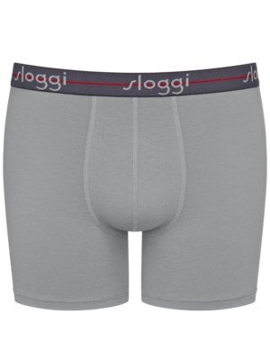 Boxer Sloggi Short 2 τεμ. Ανθρακί/Γκρι ανοικτό - Image 4
