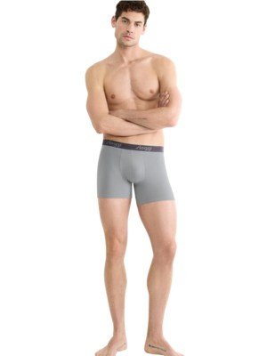 Boxer Sloggi Short 2 τεμ. Ανθρακί/Γκρι ανοικτό - Image 6