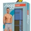 Boxer Sloggi Short 2 τεμ.  Χακί/Γαλάζιο - Image 2