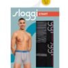Boxer Sloggi Short 2 τεμ.  Μαύρο/Ριγέ - Image 2