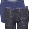 Boxer Sloggi Short 2 τεμ.  Μπλε/Ανοιχτό Σιέλ
