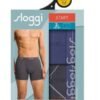 Boxer Sloggi Short 2 τεμ. Μπλε/Ανοιχτό Σιέλ - Image 2