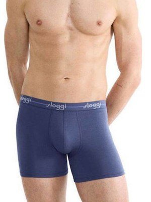 Boxer Sloggi Short 2 τεμ. Μπλε/Ανοιχτό Σιέλ - Image 5