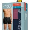 Boxer Sloggi Short 2 τεμ. Μπλε σκούρο/Κεραμιδί - Image 2