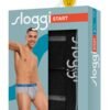 Slip Sloggi Midi 2 τεμ. Μαύρο - Image 4