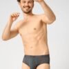 Slip Sloggi Midi 2 τεμ. Γκρι σκούρο/Ανθρακί - Image 4