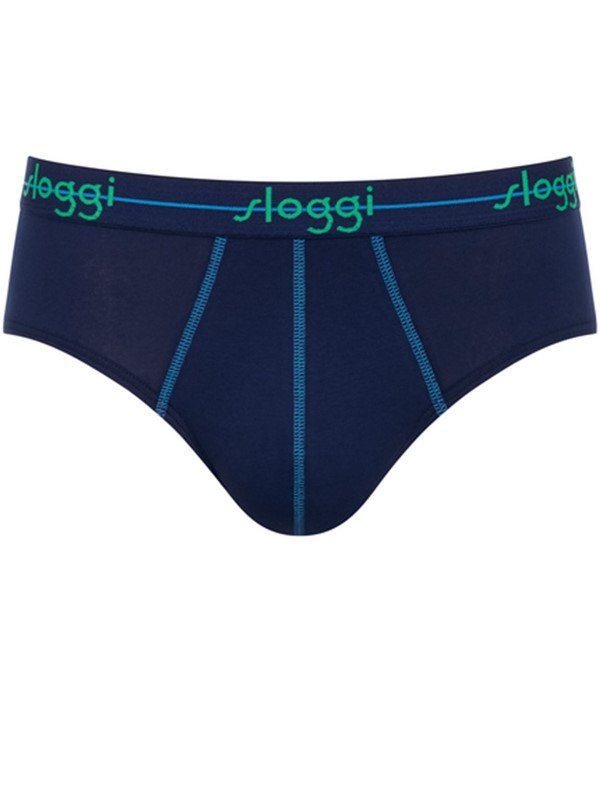 Slip Sloggi Midi 2 τεμ. Μπλε/Γαλάζιο - Image 5