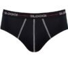 Slip Sloggi Midi 2 τεμ. Μαύρο/Ριγέ - Image 2