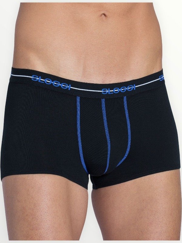 Boxer Sloggi Hipster 2 τεμ. Μαύρο/Ρουά - Image 5