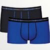Boxer Sloggi Hipster 2 τεμ.  Μαύρο/Ρουά