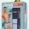 Boxer Sloggi Hipster 2 τεμ. Μπλε/Ανοιχτό Σιέλ - Image 7