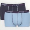 Boxer Sloggi Hipster 2 τεμ.  Μπλε/Ανοιχτό Σιέλ