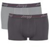 Boxer Sloggi Hipster 2 τεμ.  Ανθρακί/Γκρι ανοικτό