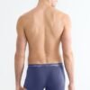 Boxer Sloggi Hipster 2 τεμ.  Μωβ/Ανθρακί με σχέδιο - Image 3