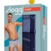 Boxer Sloggi Hipster 2 τεμ.  Μπλε σκούρο/Σίελ - Image 2