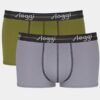 Boxer Sloggi Hipster 2 τεμ.  Λαδί/Γκρι