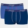 Boxer Sloggi Hipster 2 τεμ.  Μπλε/Τυρκουάζ