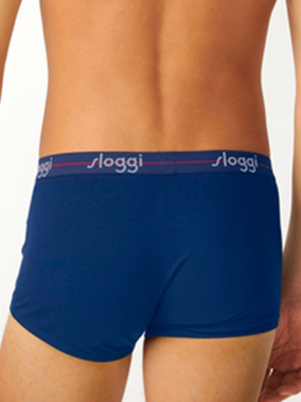 Boxer Sloggi Hipster 2 τεμ. Μπλε/Τυρκουάζ - Image 5
