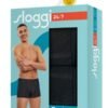 Boxer Sloggi 24/7 Short 2 τεμ.  Μαύρο - Image 2
