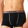Boxer Sloggi Hipster 2 τεμ. Μαύρο - Image 2