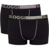 Boxer Sloggi Hipster 2 τεμ.  Μαύρο