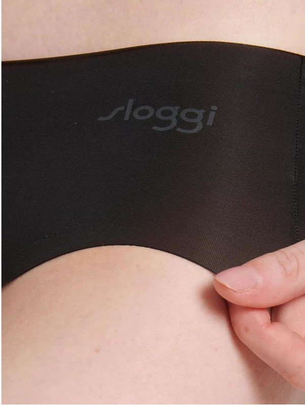 Sloggi Microfibre Hipster Χωρίς Ραφές 2 τεμ. Μαύρο - Image 4