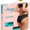 Sloggi Microfibre Hipster Χωρίς Ραφές 2 τεμ. Μαύρο