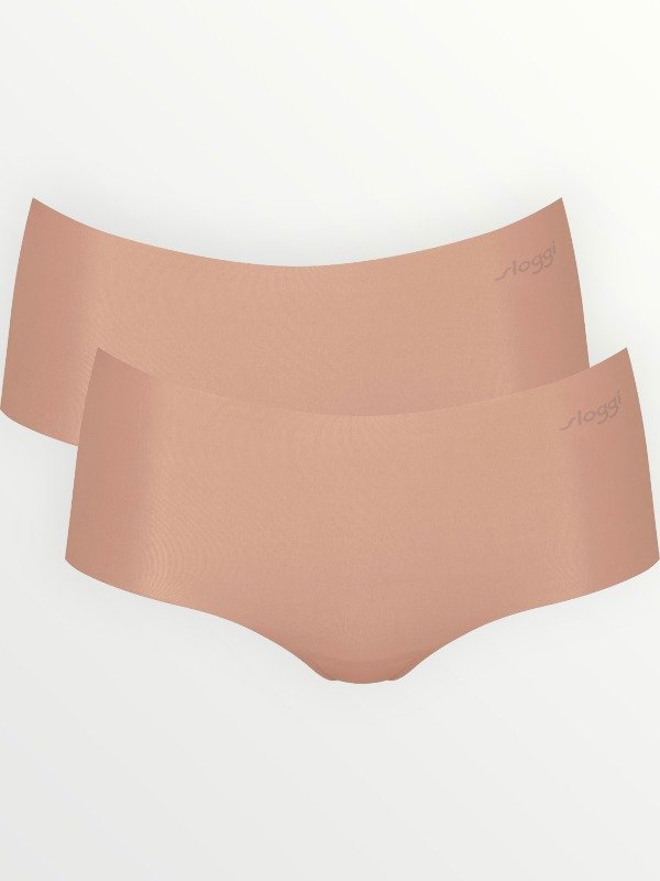Sloggi Microfibre Short Χωρίς Ραφές 2 τεμ. Μπεζ - Image 5